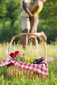 romantic picnic
